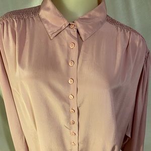Blouse Ladies Vintage Pink Grove Avenue size 22W